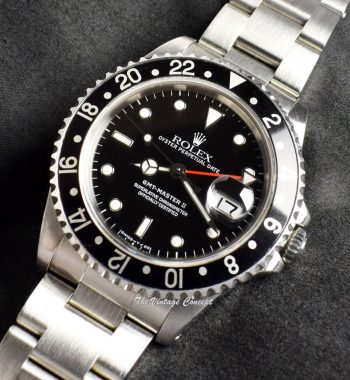 Rolex GMT-Master II 16710 w/ Original Paper & Tags (SOLD) - The Vintage Concept