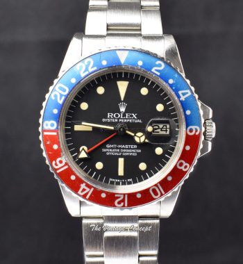 Rolex GMT-Master Radial Dial MK III 1675 - The Vintage Concept