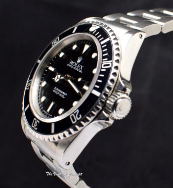 Rolex Submariner No Date 14060 w/ Original Paper & Tags (SOLD) - The Vintage Concept