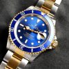 Rolex Submariner Two-Tone Blue Dial 16613