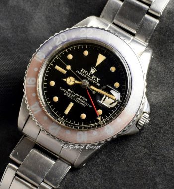 Rolex GMT-Master Gilt Dial Chapter Ring 1675 - The Vintage Concept