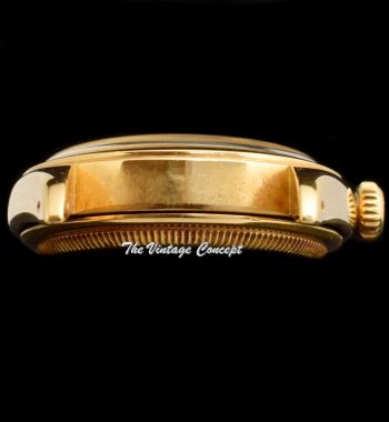 Rolex 18K YG Big Bubbleback Creamy Honeycomb Dial 6088 - The Vintage Concept