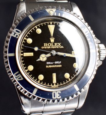 Rolex Submariner PCG Chapter Ring Gilt Tropical Dial MK I 5512 - The Vintage Concept