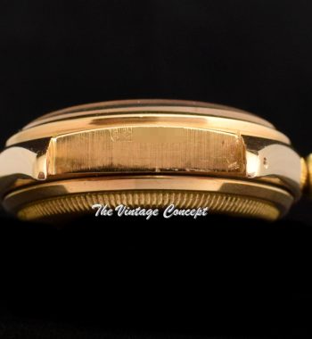 Rolex 18K Rose Gold Big Bubbleback White Creamy Dial 5030 - The Vintage Concept