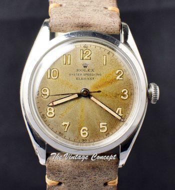 Rolex Speedking Elegant Silver Creamy Dial Numeral Indexes 4365 (SOLD) - The Vintage Concept