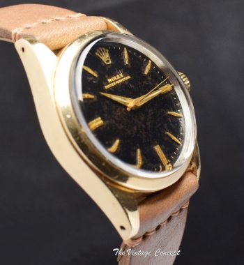 Rolex Gold Cap Oyster Perpetual Gilt Dial 6634 (SOLD) - The Vintage Concept