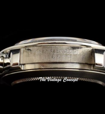 Rolex Daytona Black Dial 116520 - The Vintage Concept