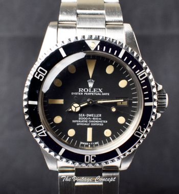 Rolex Sea-Dweller Great White MK I 1665 - The Vintage Concept