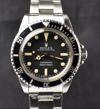 Rolex Submariner Maxi MK IV 5513 (SOLD) - The Vintage Concept