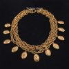 Chanel Gold Tone Heavy Charm Necklace 1980’s (SOLD)