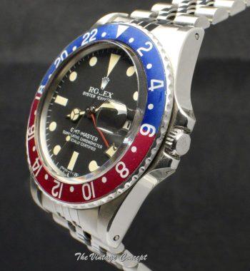 Rolex Steel GMT-Master Matte Dial 16750 w/ Service Record & Box (SOLD) - The Vintage Concept