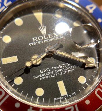 Rolex Steel GMT-Master Matte Dial 16750 w/ Service Record & Box - The Vintage Concept