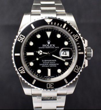 Rolex Steel Submariner Date 116610LN w/ Original Guarantee Card (SOLD) - The Vintage Concept