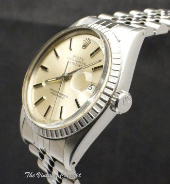 Rolex Steel Datejust Silver Dial 1603 (SOLD) - The Vintage Concept