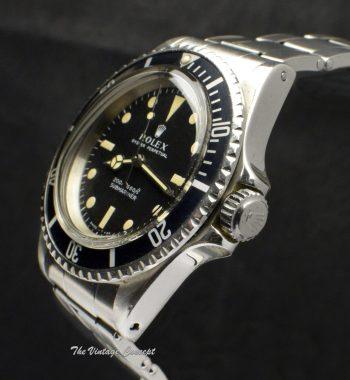 Rolex Submariner Matte Dial Meter First 5513 (SOLD) - The Vintage Concept