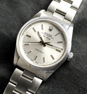 Rolex Oyster Perpetual Air-King Silver Dial 14000 w/ Service Paper