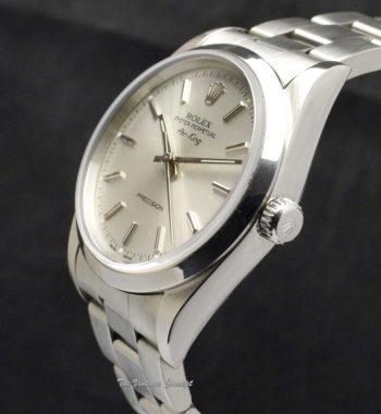 Rolex Oyster Perpetual Air-King Silver Dial 14000 w/ Service Paper (SOLD) - The Vintage Concept