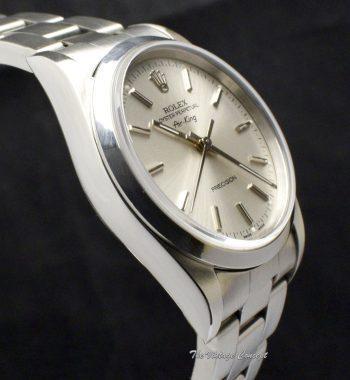 Rolex Oyster Perpetual Air-King Silver Dial 14000 w/ Service Paper (SOLD) - The Vintage Concept