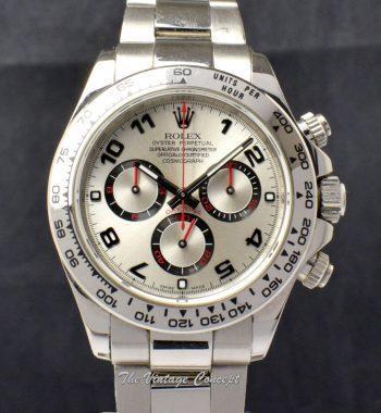 Rolex Daytona Cosmograph White Gold Racing Dial 116509 - The Vintage Concept