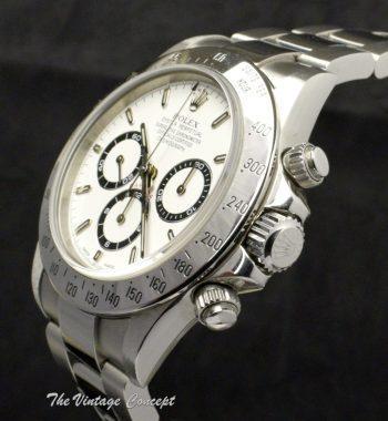 Rolex Steel Daytona Cosmograph "A Series" White Dial 16520 (Full Set) - The Vintage Concept