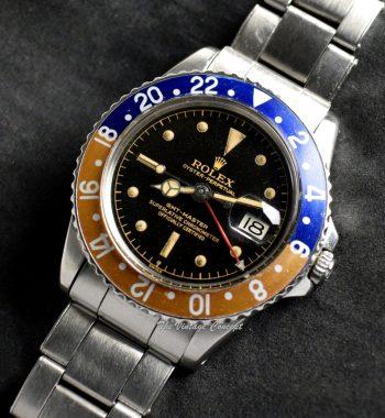 Rolex Steel Early GMT-Master Gilt Dial Chapter Ring Exclamation Dot 1675