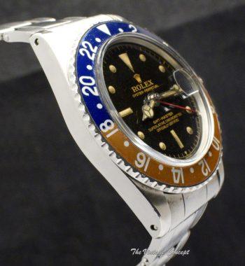 Rolex Steel Early GMT-Master Gilt Dial Chapter Ring Exclamation Dot 1675 - The Vintage Concept