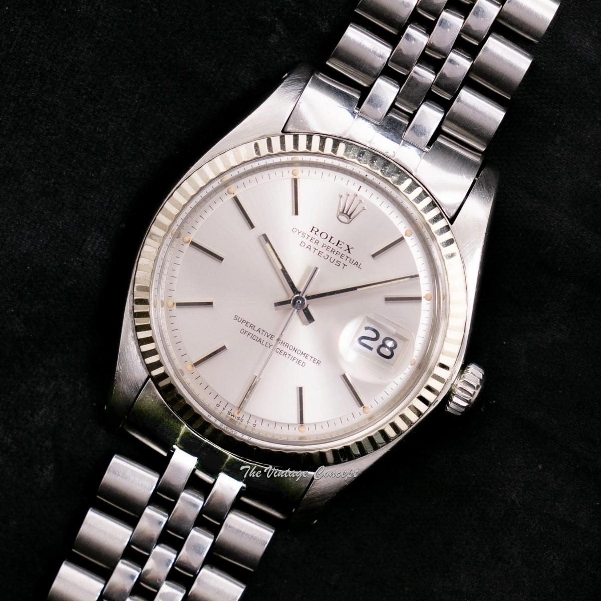 Rolex Steel Datejust Silver Dial 1601 (SOLD)