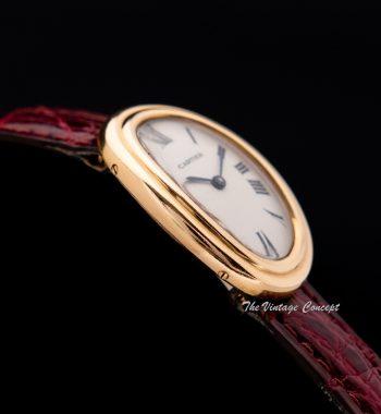 Cartier 18K Yellow Gold Baignoire 78094 Swiss Dial (SOLD) - The Vintage Concept