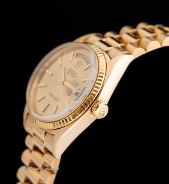 Rolex Day-Date 18K Yellow Gold Champagne Dial 1803 - The Vintage Concept