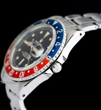 Rolex Steel Early GMT-Master Gilt Dial Chapter Ring Exclamation Dot 1675 (SOLD) - The Vintage Concept