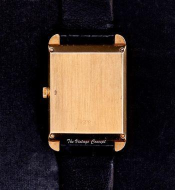 Rare Piaget 18K Yellow Gold Lapis Lazuli Dial Manual Wind Watch - The Vintage Concept