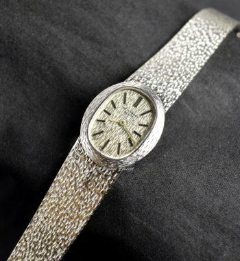 Patek Philippe Lady 18K White Gold Ellipse 4111/1 Manual Wind Watch