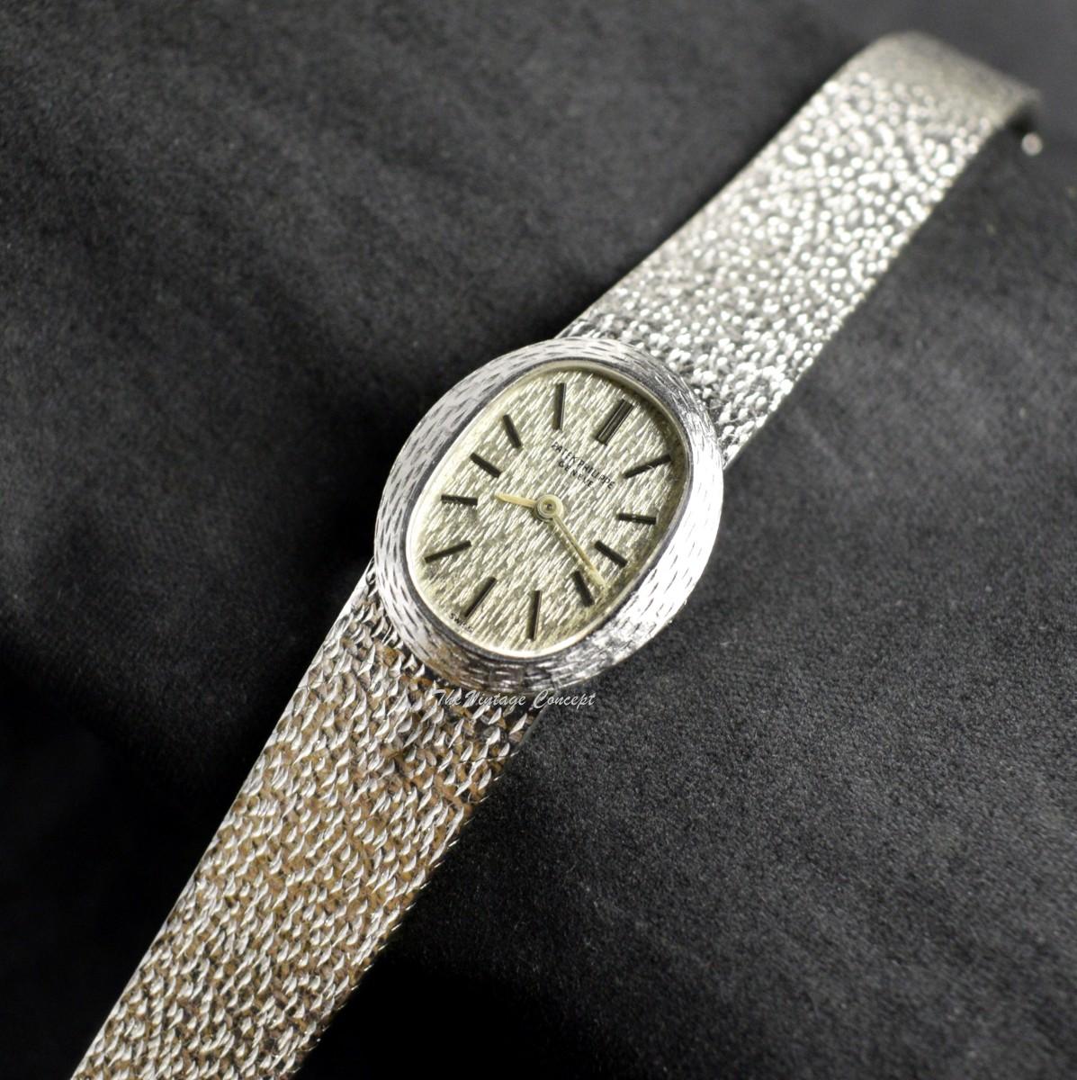 Patek Philippe Lady 18K White Gold Ellipse 4111/1 Manual Wind Watch (SOLD)