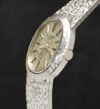 Patek Philippe Lady 18K White Gold Ellipse 4111/1 Manual Wind Watch (SOLD) - The Vintage Concept