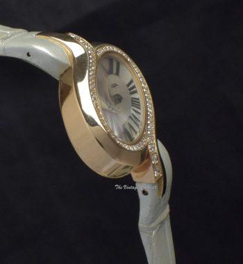 Cartier 18K Rose Gold Delices De Cartier w/Diamond Bezel Quartz 3382 - The Vintage Concept