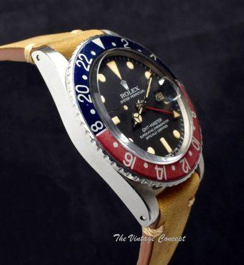 Rolex Steel GMT-Master Matte Dial 1675 - The Vintage Concept