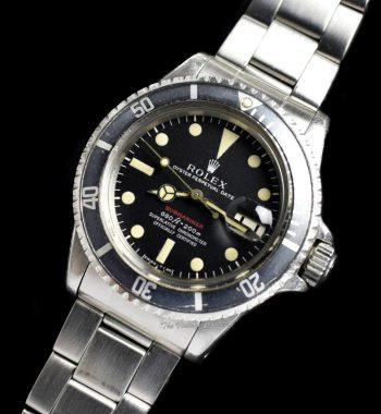 Rolex Steel Submariner Single Red 1680 (Full Set)