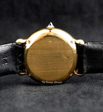 Piaget 18K Yellow Gold Onyx & Jadeite Stone Dial Manual Wind 9040 - The Vintage Concept