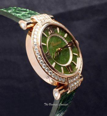 Chopard 18K Rose Gold Imperiale Jade Stone Dial Chinese New Year 2015 Limited Edition 4242 (SOLD) - The Vintage Concept