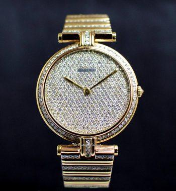 Rare Cartier 18K Tri-Color Gold Panthere Vendome Miss Universe Pave Diamond w/ Original Paper - The Vintage Concept