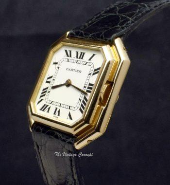 Cartier 18K Yellow Gold Jumbo Ceinture Paris Dial Automatic 17001 (SOLD) - The Vintage Concept