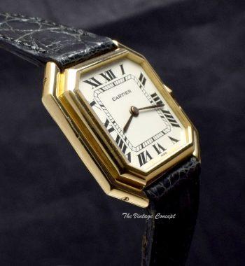 Cartier 18K Yellow Gold Jumbo Ceinture Paris Dial Automatic 17001 (SOLD) - The Vintage Concept