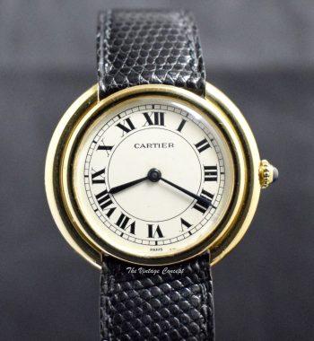 Cartier 18K Yellow Gold Jumbo Vendome Paris Dial Automatic 17003 - The Vintage Concept