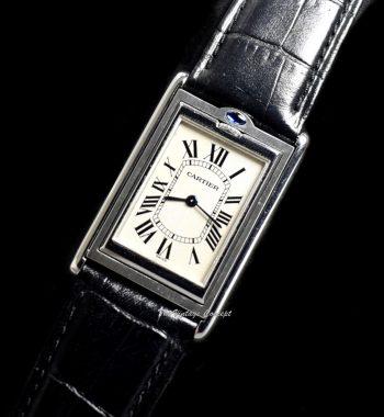 Cartier Tank Basculante 2390 Manual Wind w/ Cartier Paper