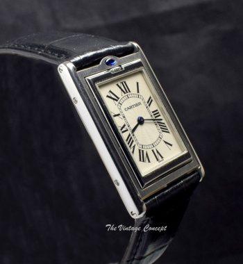 Cartier Tank Basculante 2390 Manual Wind w/ Cartier Paper (SOLD) - The Vintage Concept