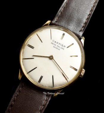 Patek Philippe 18K Yellow Gold Cartier Calatrava Ref 2573