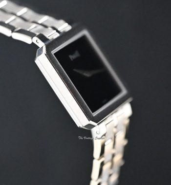 Piaget 18K White Gold Onyx Dial Quartz 50154 M601D (Box Set) - The Vintage Concept