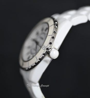 Chanel 38mm White J12 Highly Resistant Ceramic Automatic Watch - The Vintage Concept