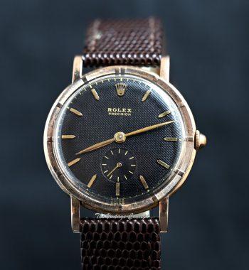 Rolex Gold Black Honeycomb Sub Dial 4325 - The Vintage Concept