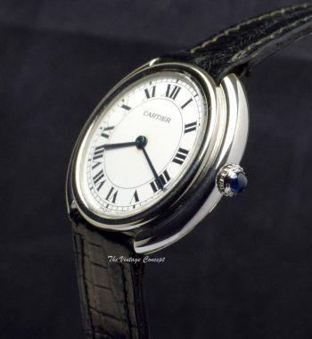 Cartier 18K White Gold Jumbo Vendome Paris Dial Automatic 17003 - The Vintage Concept